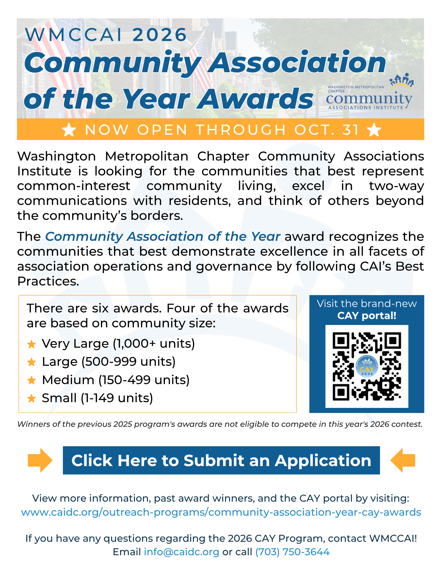 CAY 2026 Flyer
